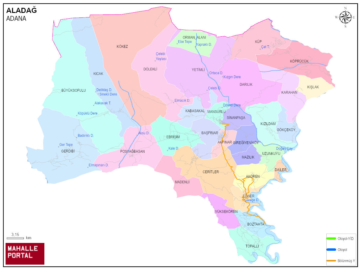 ALADAĞ Harita Referansı – GPS ve Veri Seti 