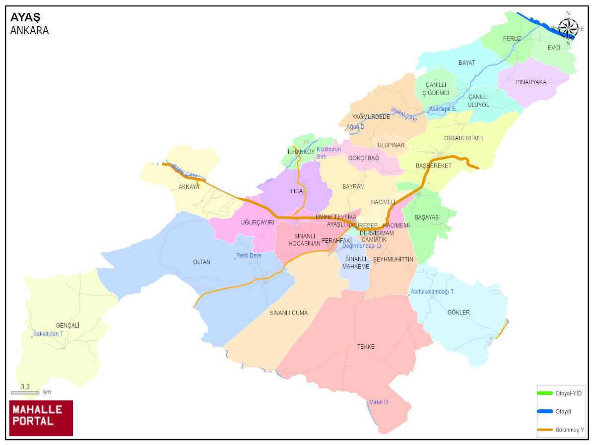 AYAŞ CBS Haritası – Coğrafi Veri ve Analitik Katman 