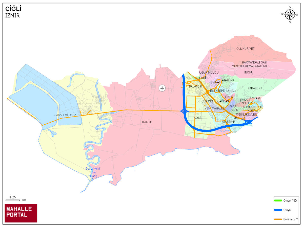 ÇİĞLİ CBS Görünümü – Coğrafya Bilgisi 