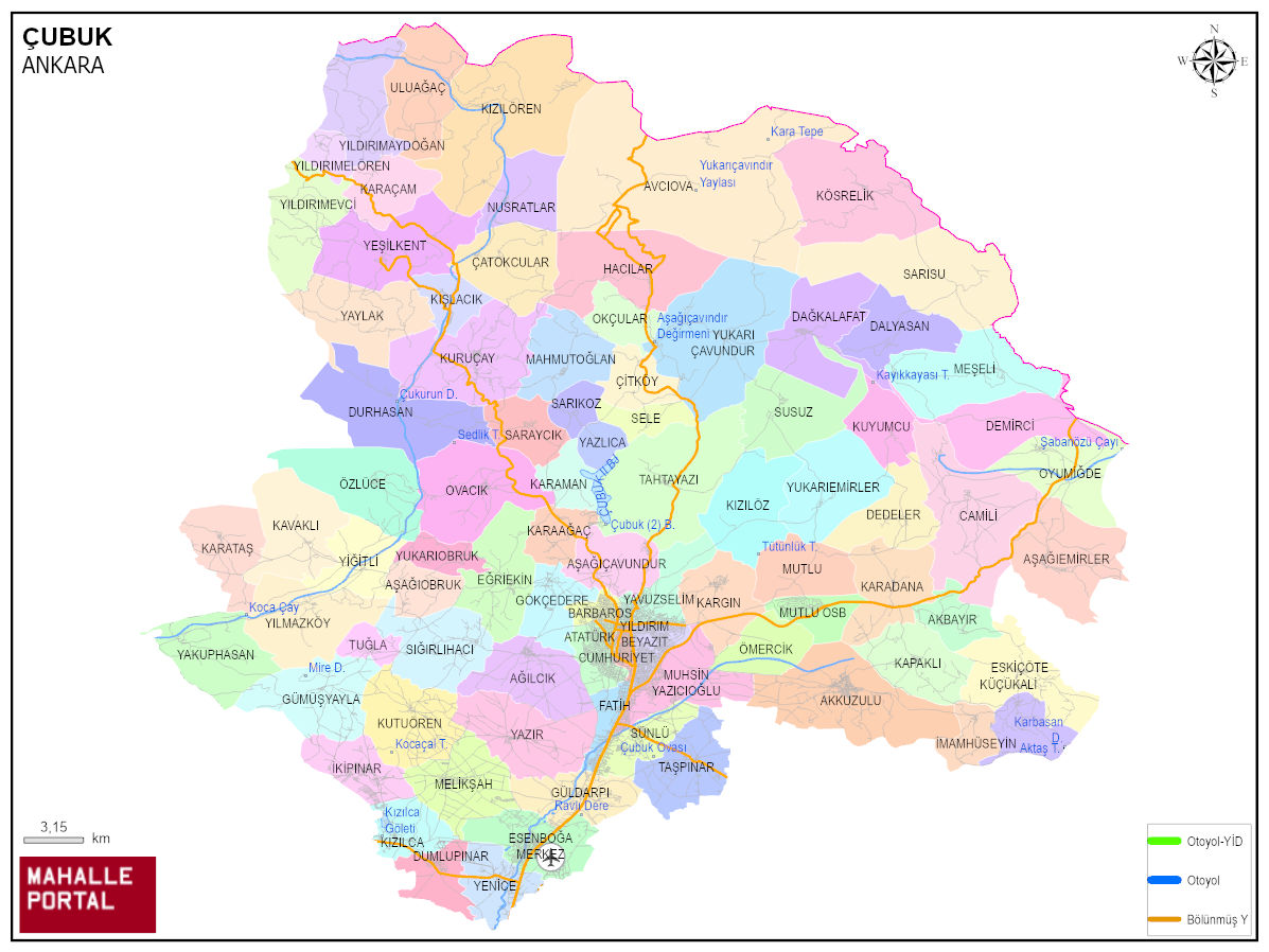 ÇUBUK Konum & Harita – Analitik Coğrafya 