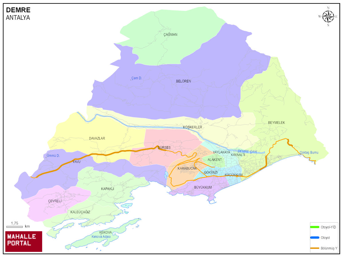DEMRE Konumsal Analiz – Harita ve CBS Bilgileri 
