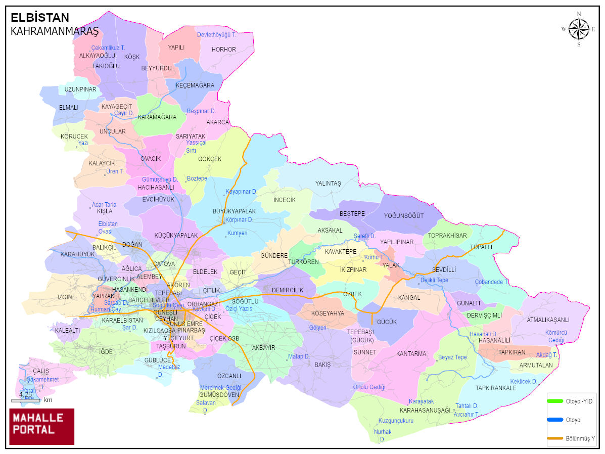 ELBİSTAN Harita ve Veri – Bölgesel Yapı ve Analitik Görünüm 