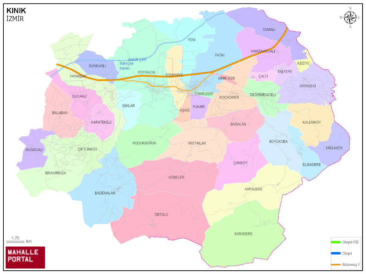 KINIK Harita Bilgisi – Arazi ve Coğrafya Analizi 