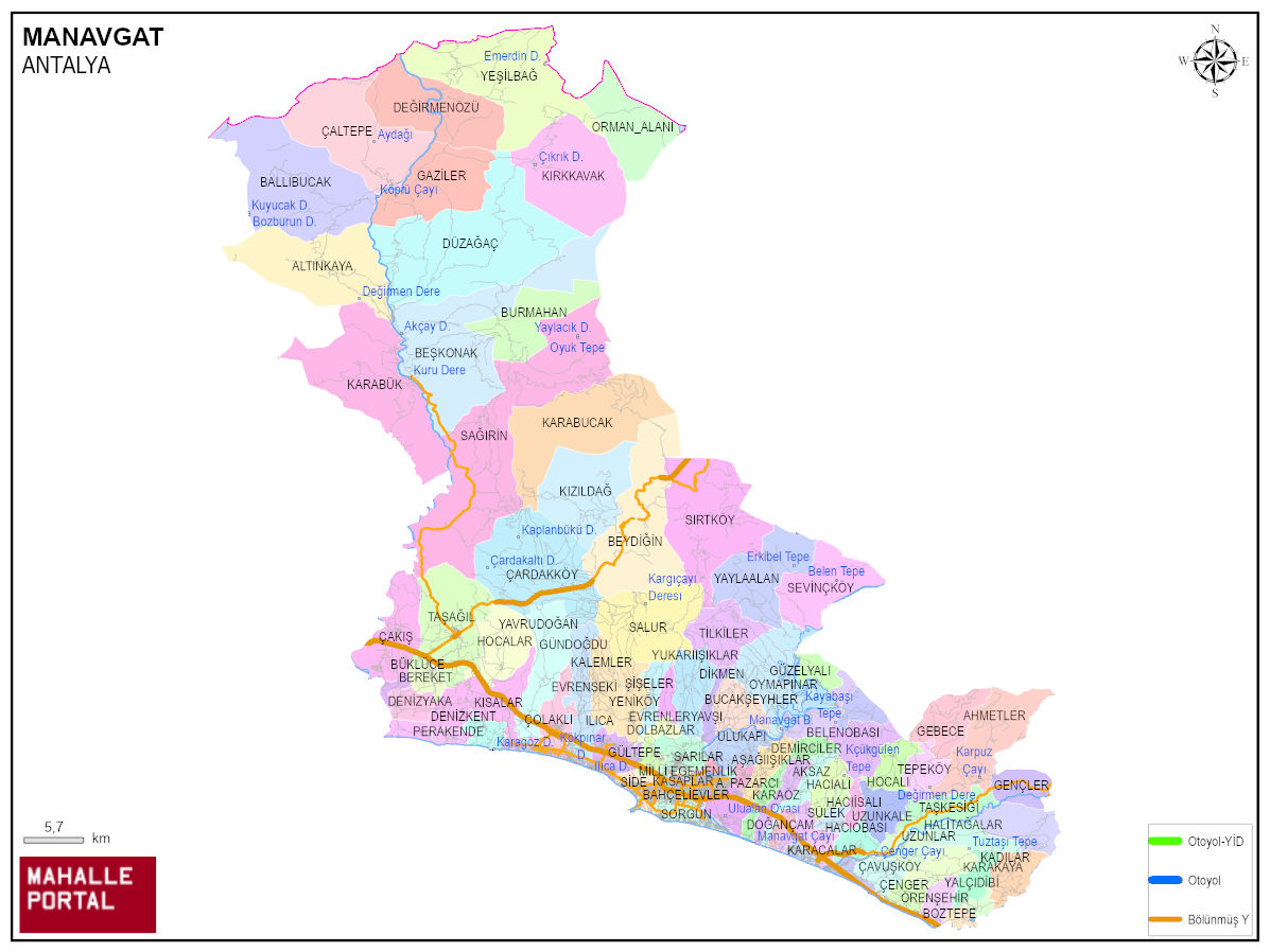 MANAVGAT Konum Atlası – Harita ve Veri 