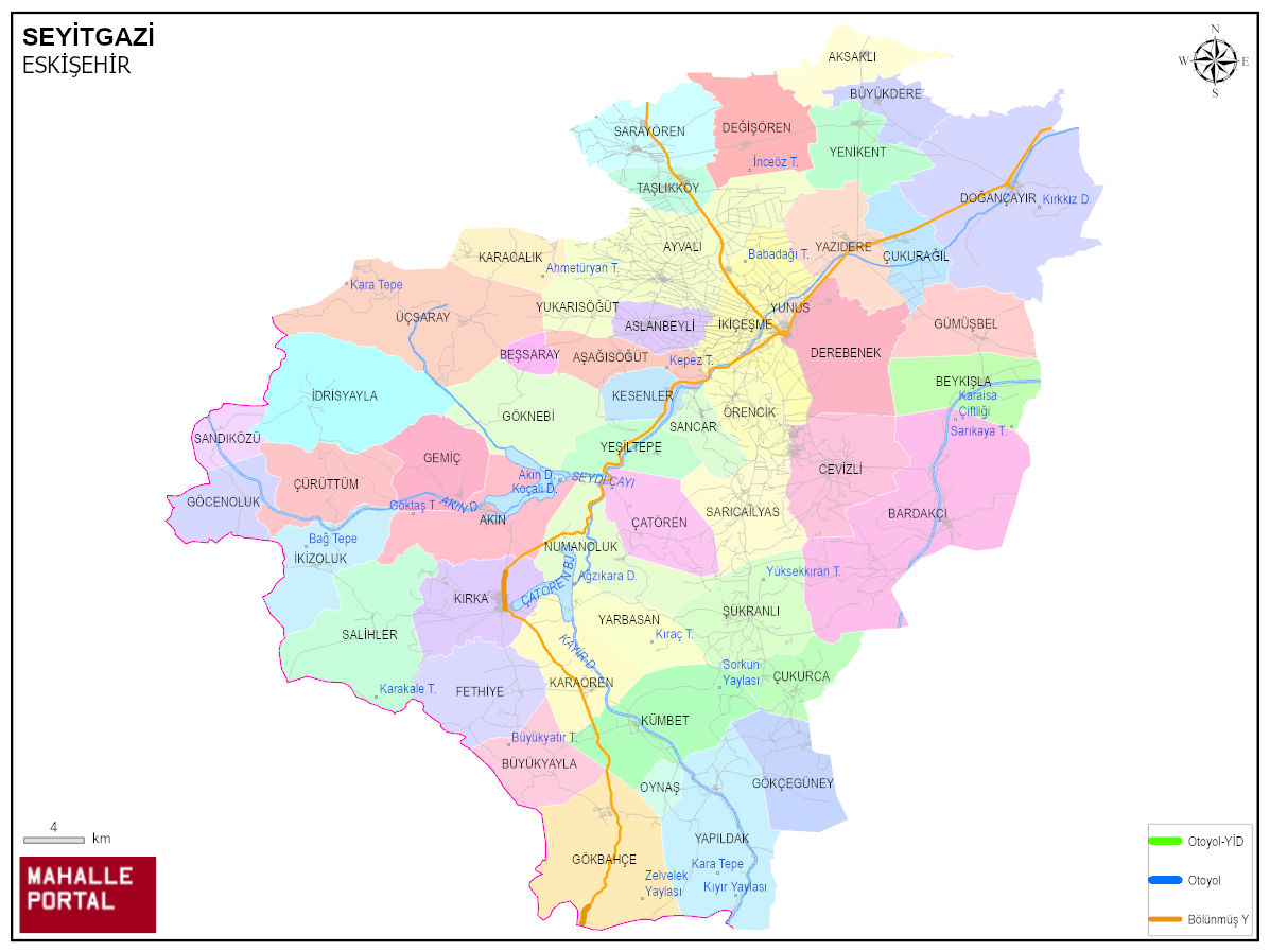 SEYİTGAZİ Harita Etiketi – Koordinatlar ve Analiz 